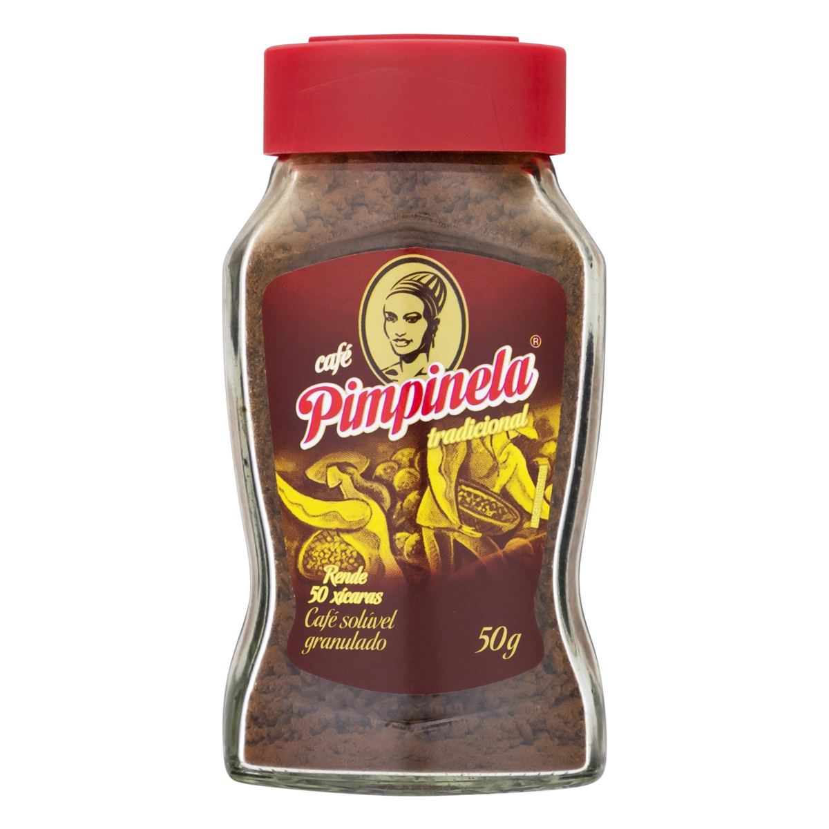 Café Solúvel Granulado Tradicional Pimpinela Vidro 50g
