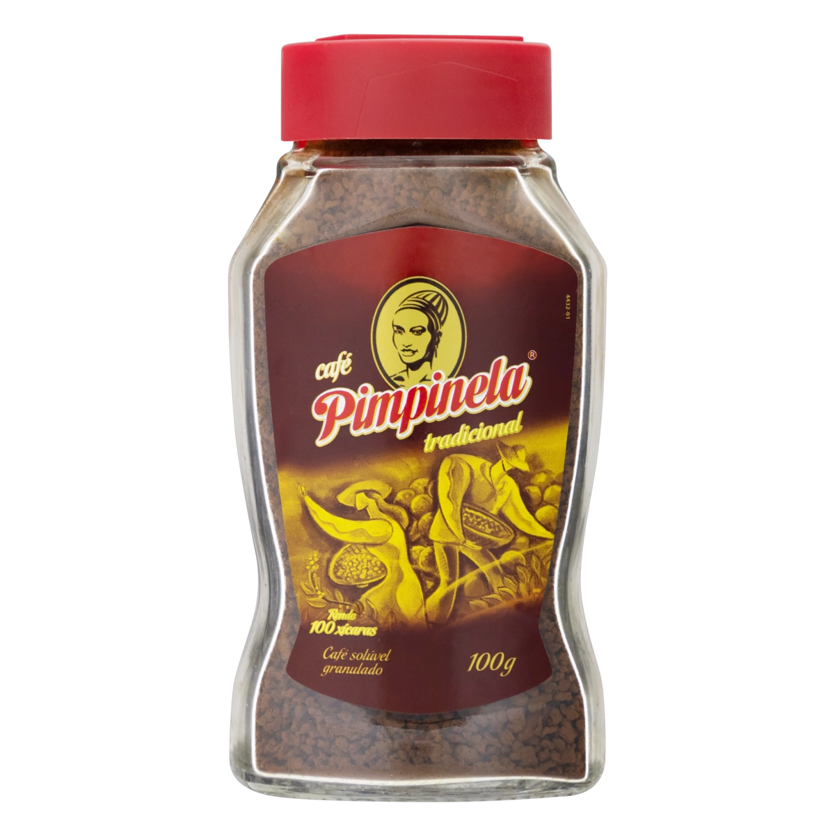 Café Solúvel Granulado Tradicional Pimpinela Vidro 100g
