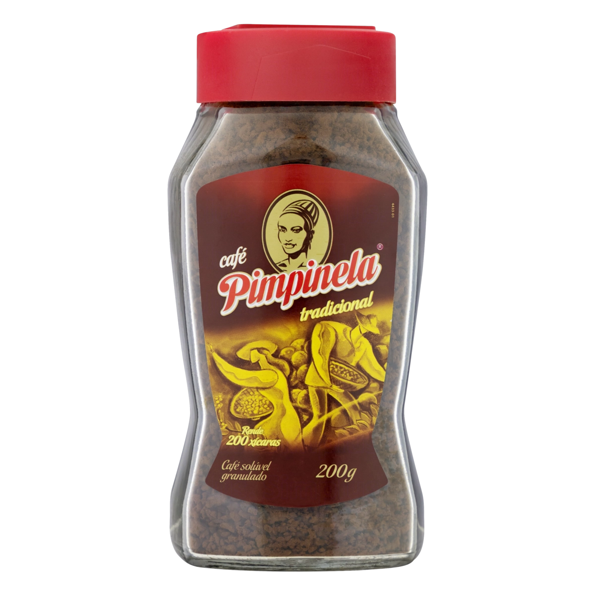 Café Solúvel Granulado Tradicional Pimpinela Vidro 200g