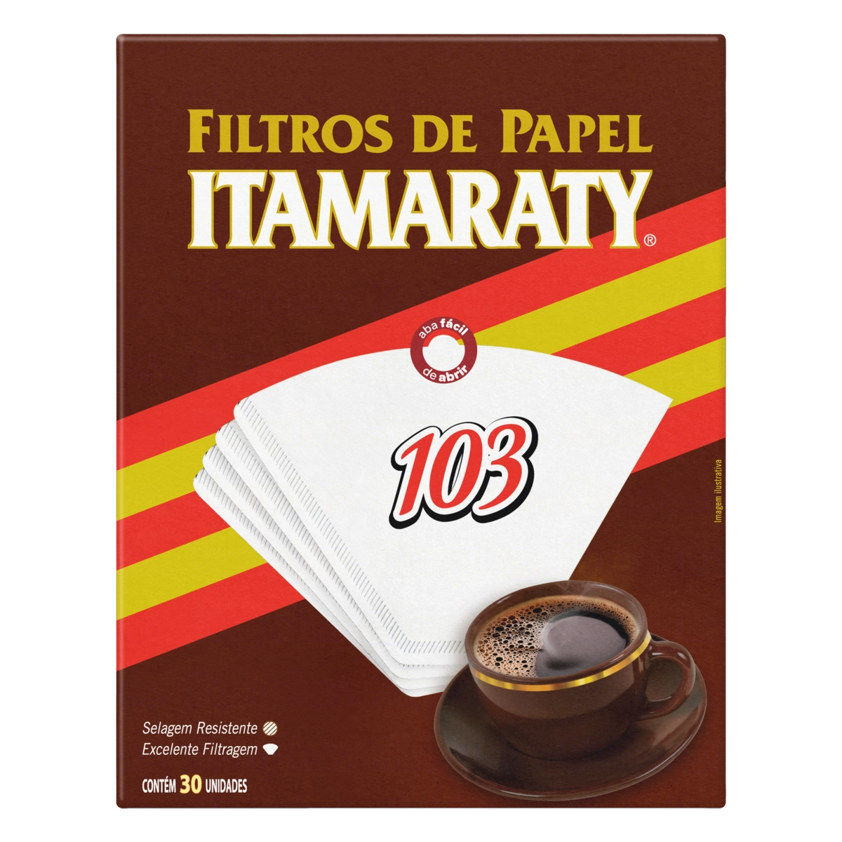 Filtro De Papel Itamaraty 103 Caixa 30 Unidades