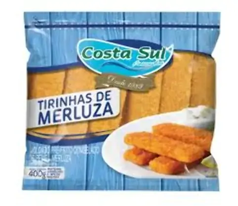 Tirinha De Merluza Costa Sul 400g
