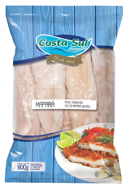 Peixe Costa Sul File Mapara 800g