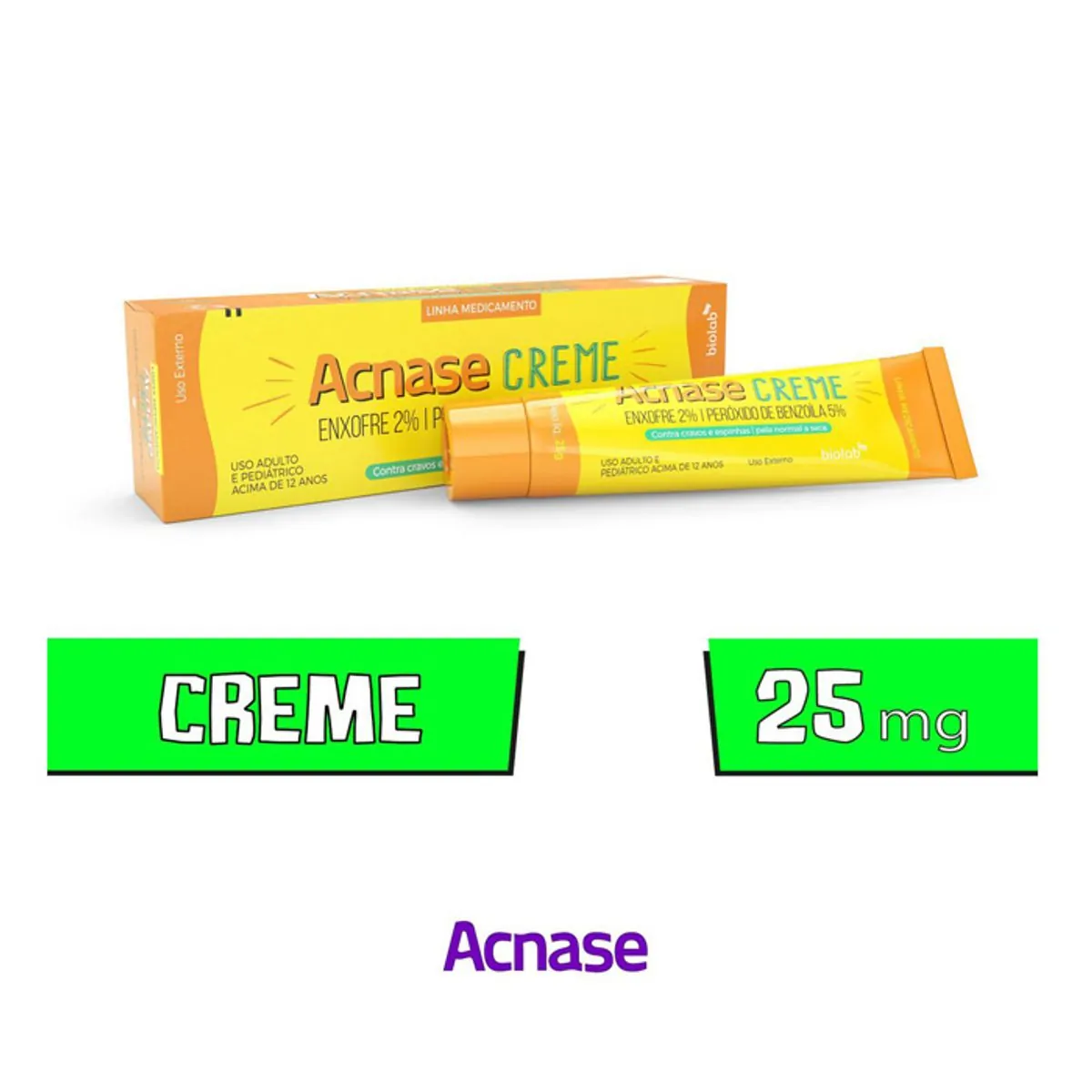 Acnase Creme Avert Caixa 25g