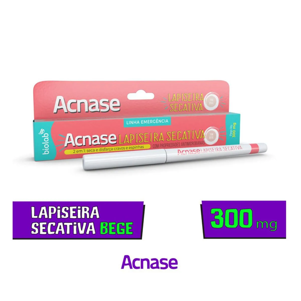 ACNASE Lapiseira Secativa