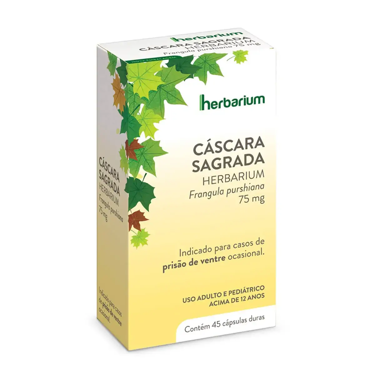 Cáscara Sagrada Herbarium Caixa 45 Cápsulas