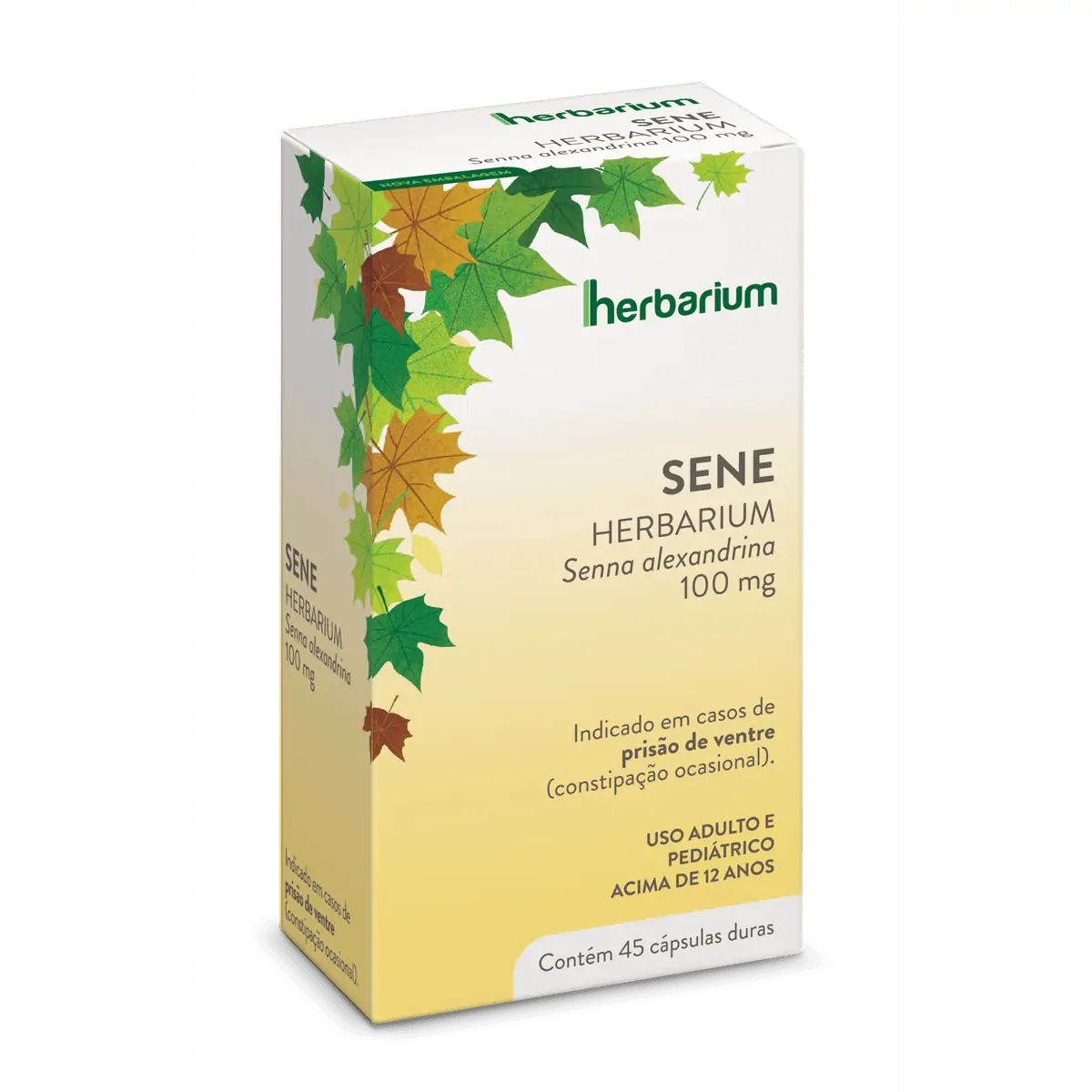 Sene Herbarium Caixa 45 Cápsulas