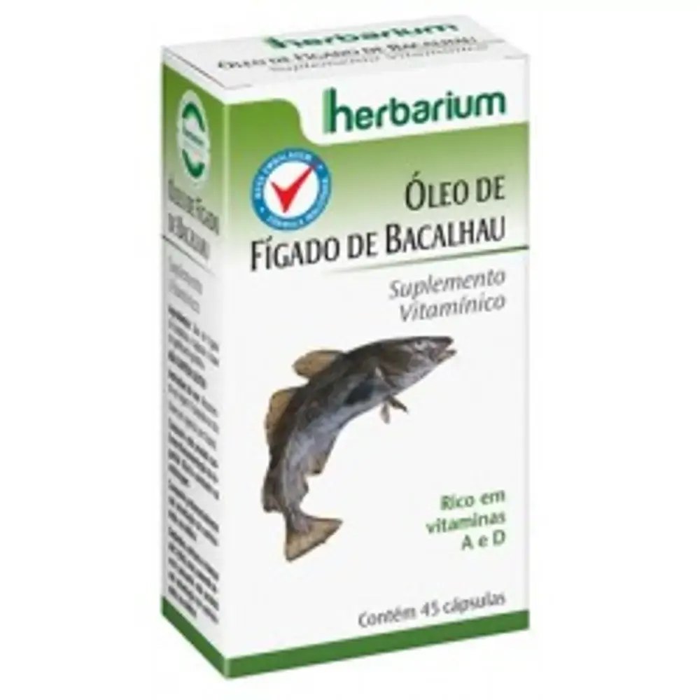 Oleo De Figado De Bacalhau 45 Caps