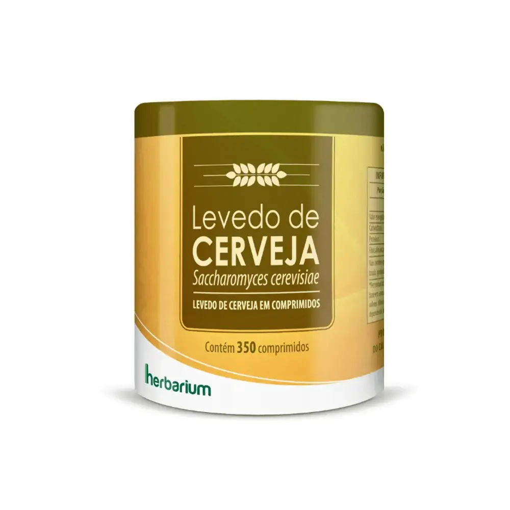 Levedo De Cerveja Herbarium Pote 350 Comprimidos