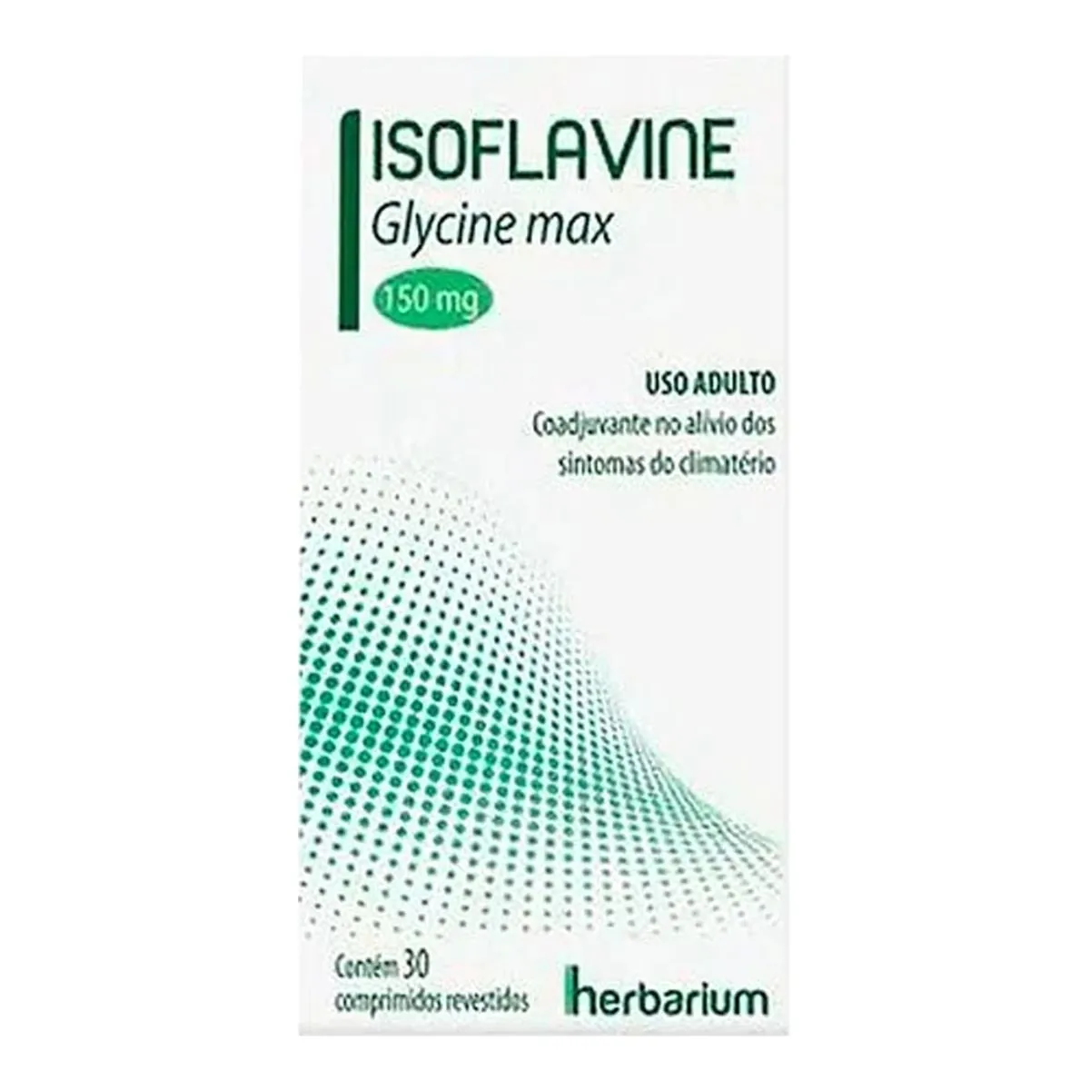 Isoflavine 150mg Herbarium Caixa 30 Comprimidos Revestidos