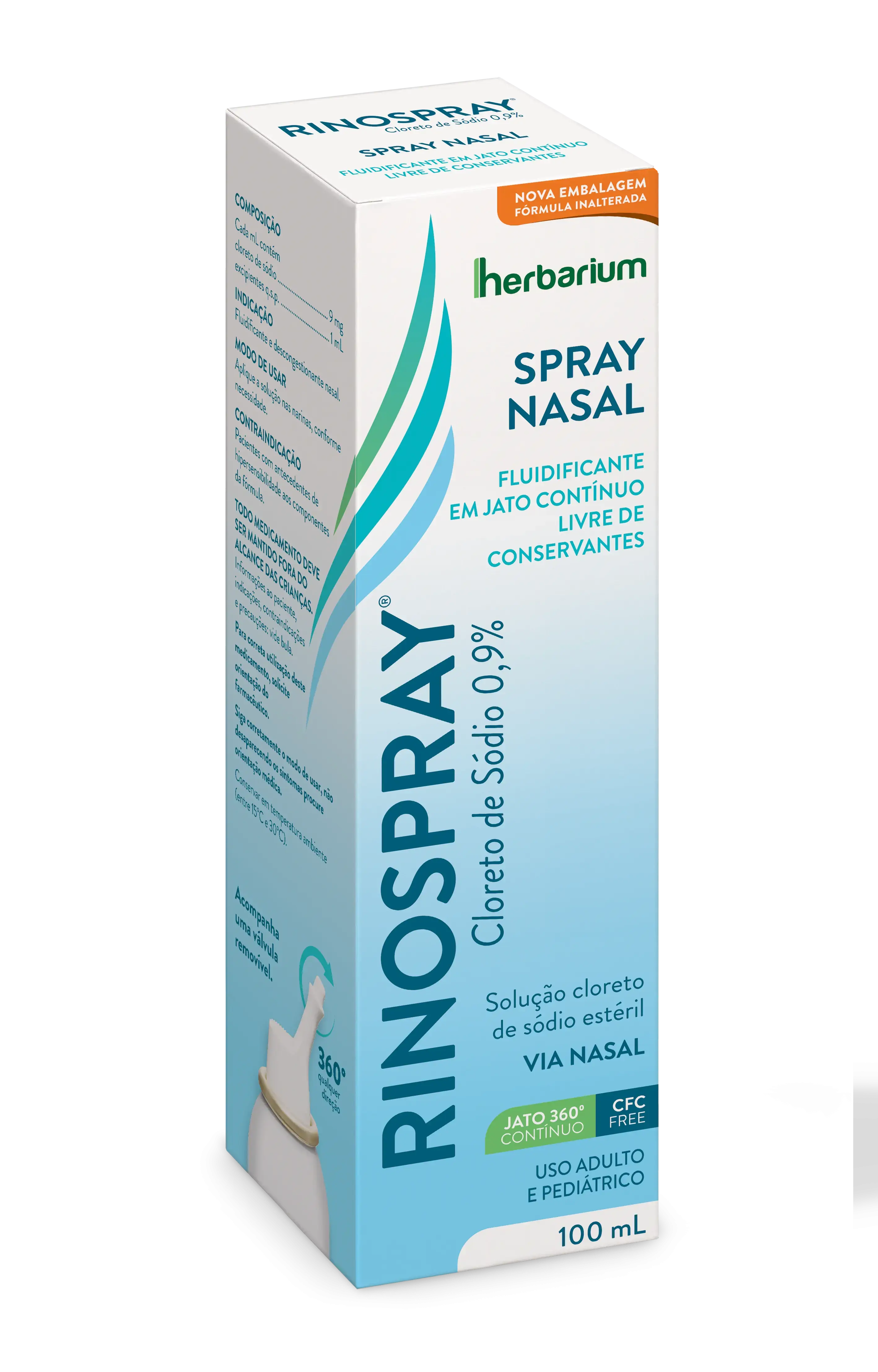 Rinospray Herbarium Caixa 100ml Spray