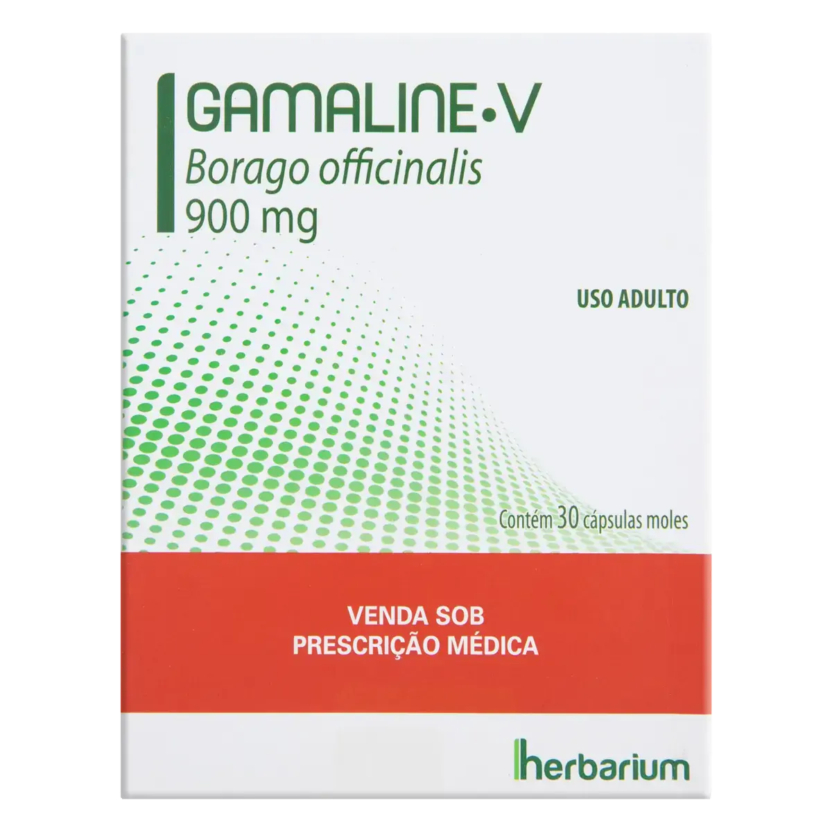 Gamaline V 900mg Herbarium Caixa 30 Cápsulas