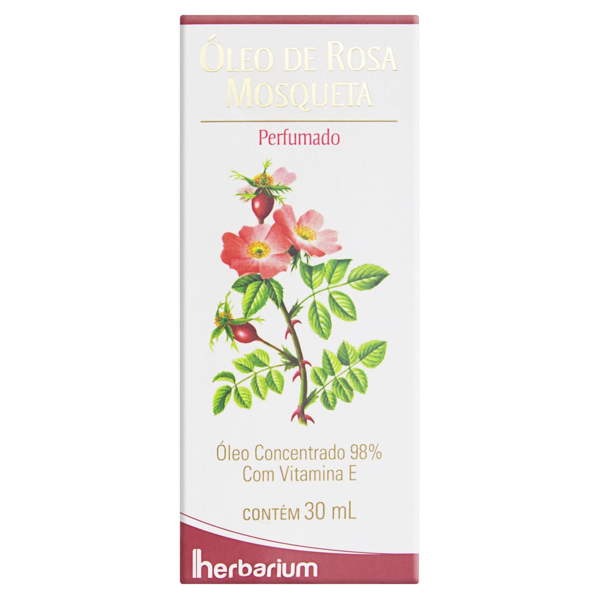 óleo De Rosa Mosqueta Herbarium Caixa 30ml