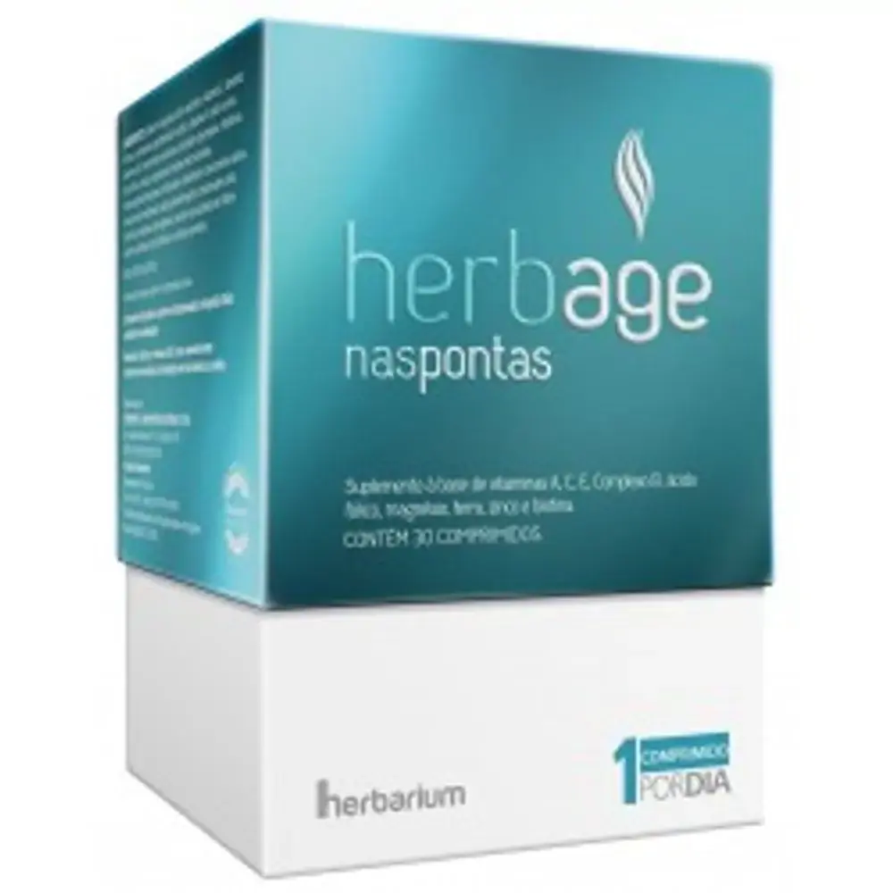 Herbage Naspontas Caixa 30 Comp