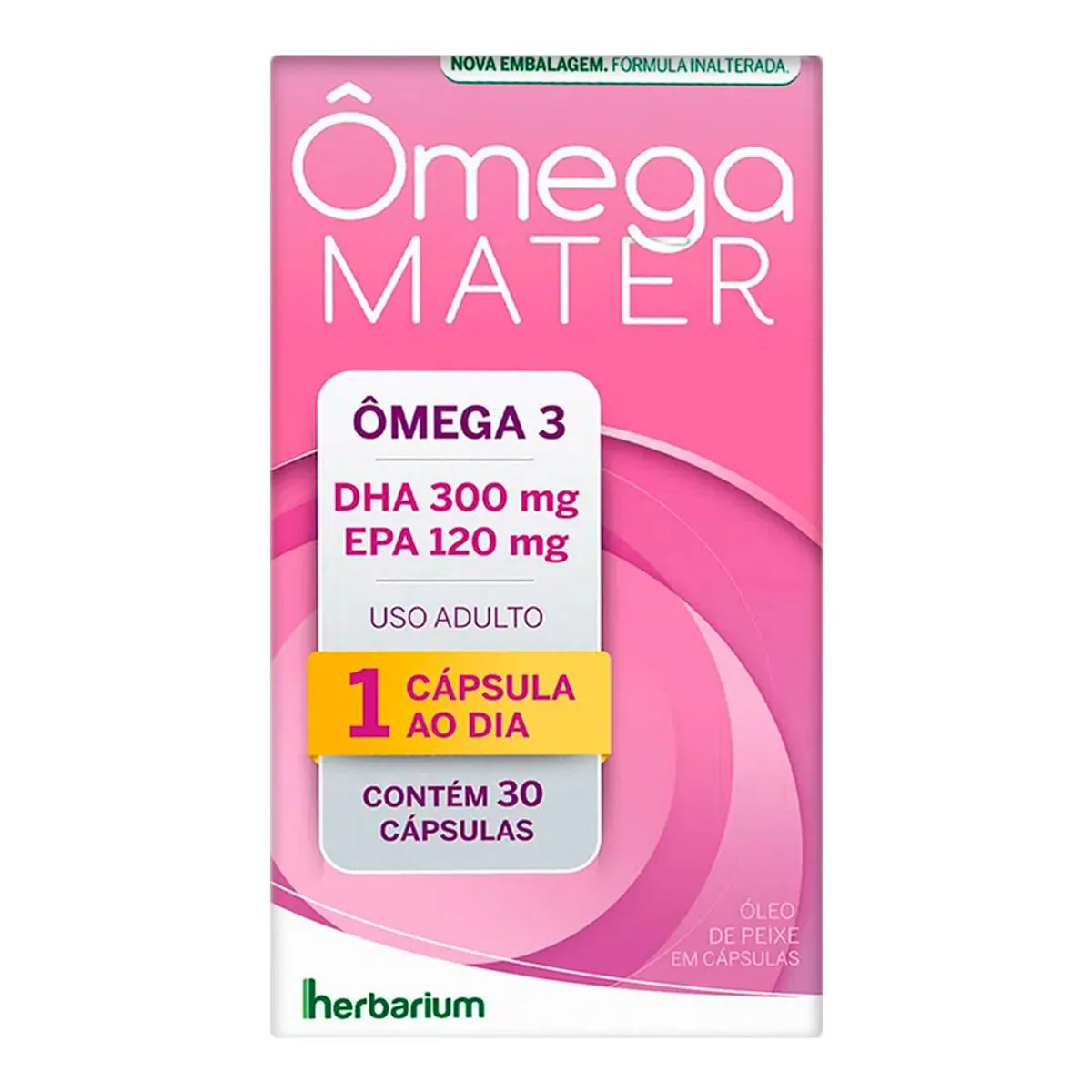 Ômega Mater 30 Cápsulas