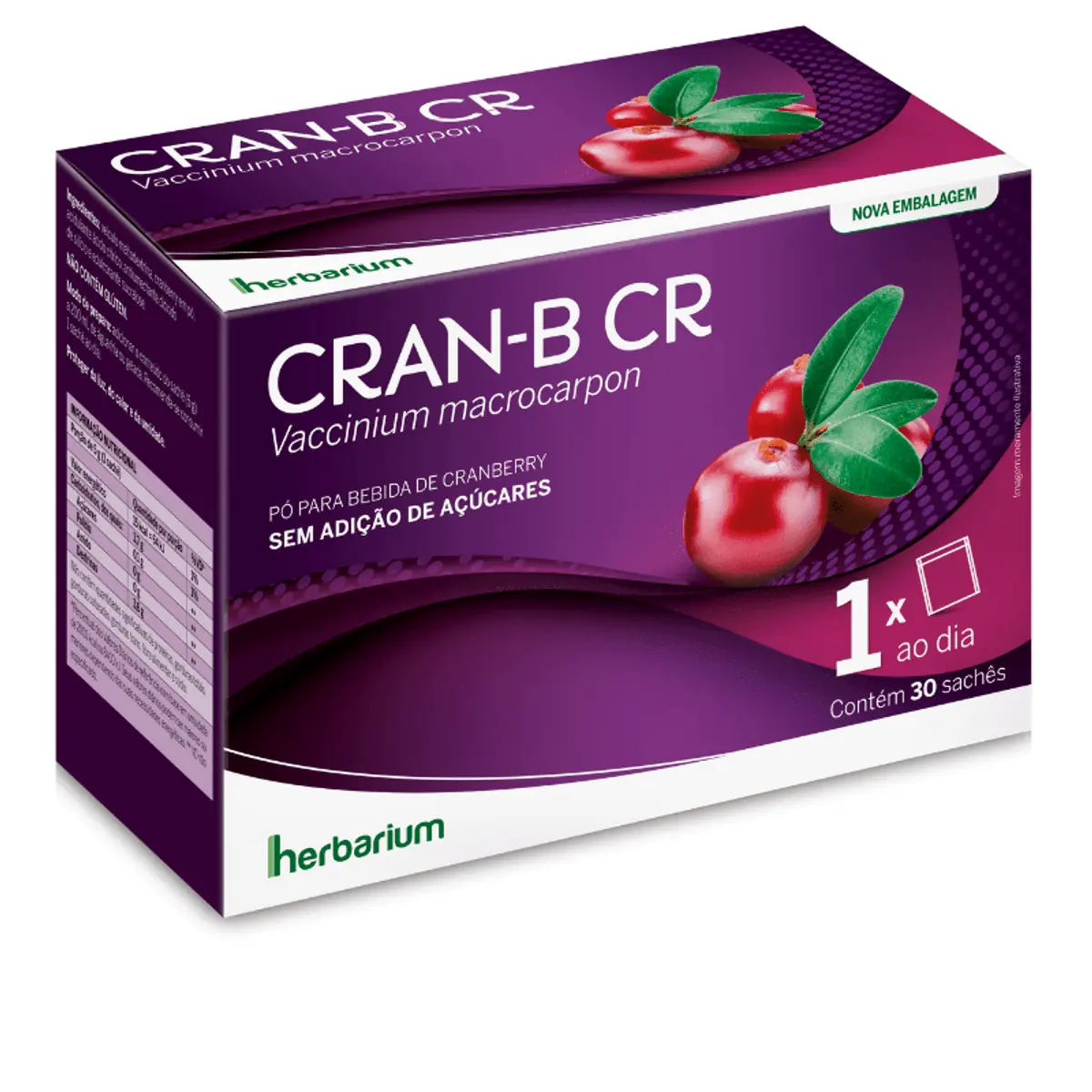 Cran-B CR - 1 Sachê ao Dia