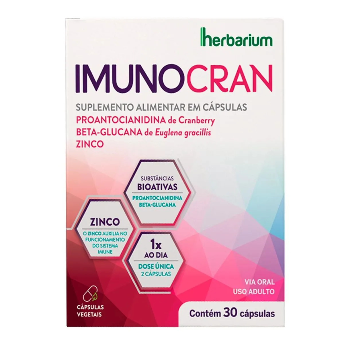 Imunocran 7,5 200 20mg Cx 30 Cap