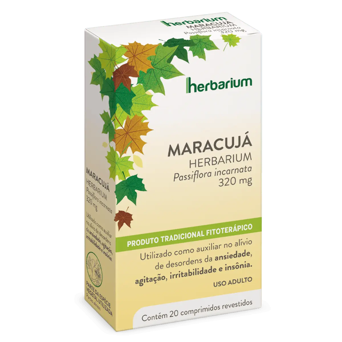 Maracujá Herbarium Caixa 20 Comprimidos Revestidos