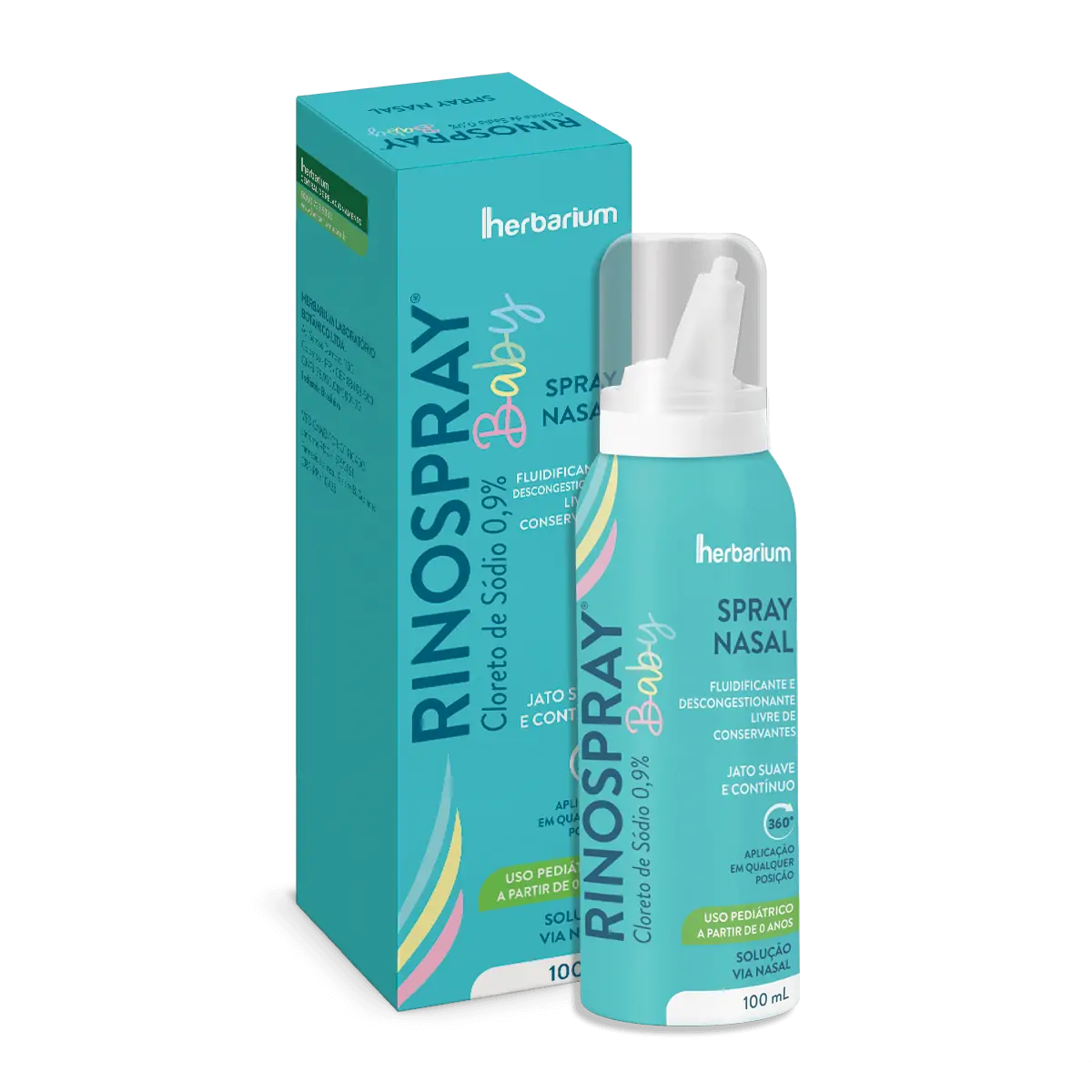 Rinospray Herbarium Baby Caixa 100ml Spray