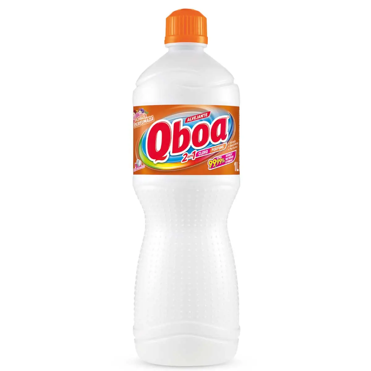 Alvejante Qboa Floral Frasco 1L