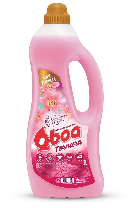 Amaciante De Roupa Diluído Ternura Qboa Frasco 2l