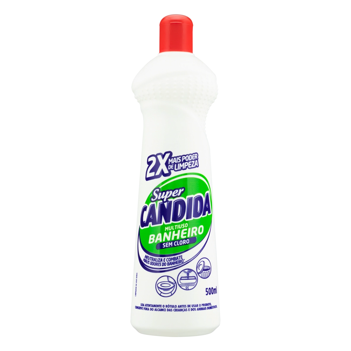 Limpador Banheiro Super Candida Squeeze 500ml