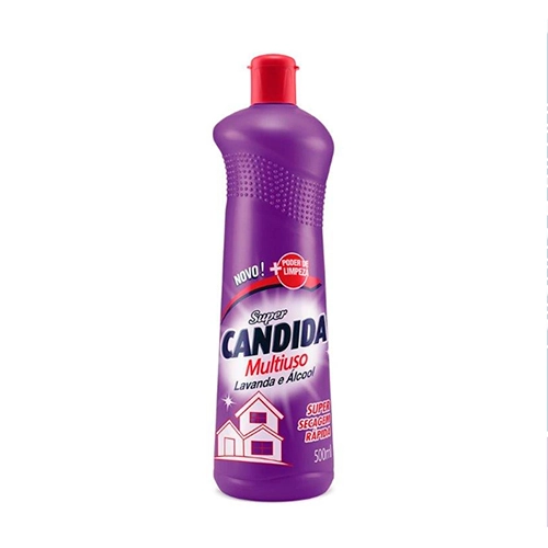 Limpador Multiuso Lavanda Super Candida Squeeze 500ml