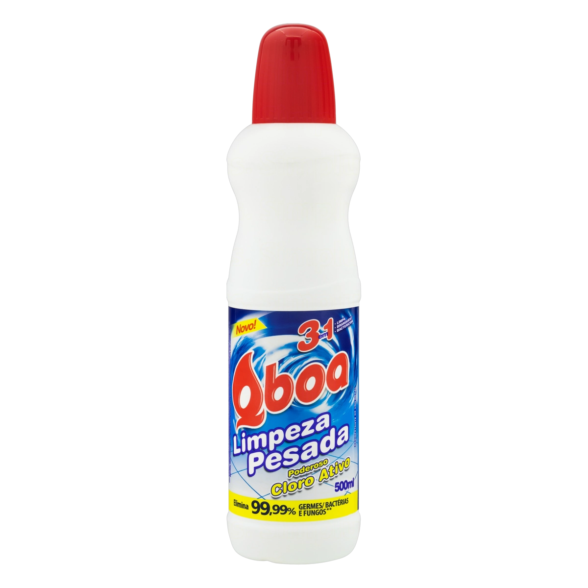 Limpador Limpeza Pesada Qboa Frasco 500ml