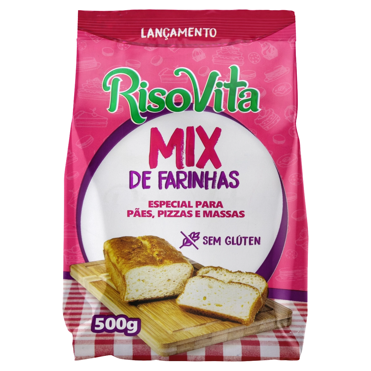 Mix De Farinhas Sem Glúten Risovita Pacote 500g