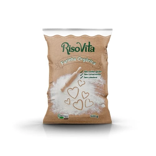 Farinha De Arroz Orgânica Risovita Pacote 500g
