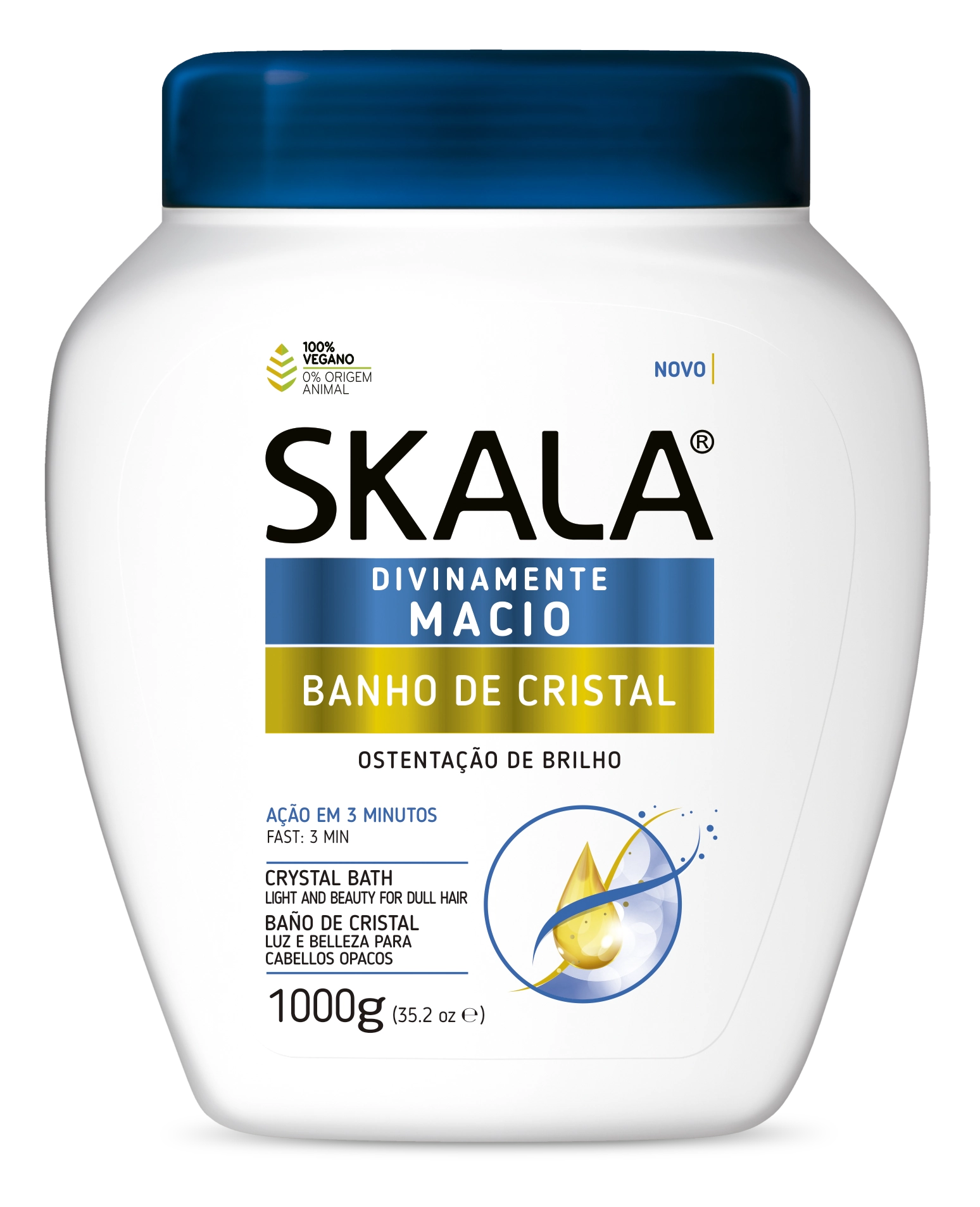 Coq Skala Banho Cristal 6x 3401 | Creme Skala Banho Cristal 1k