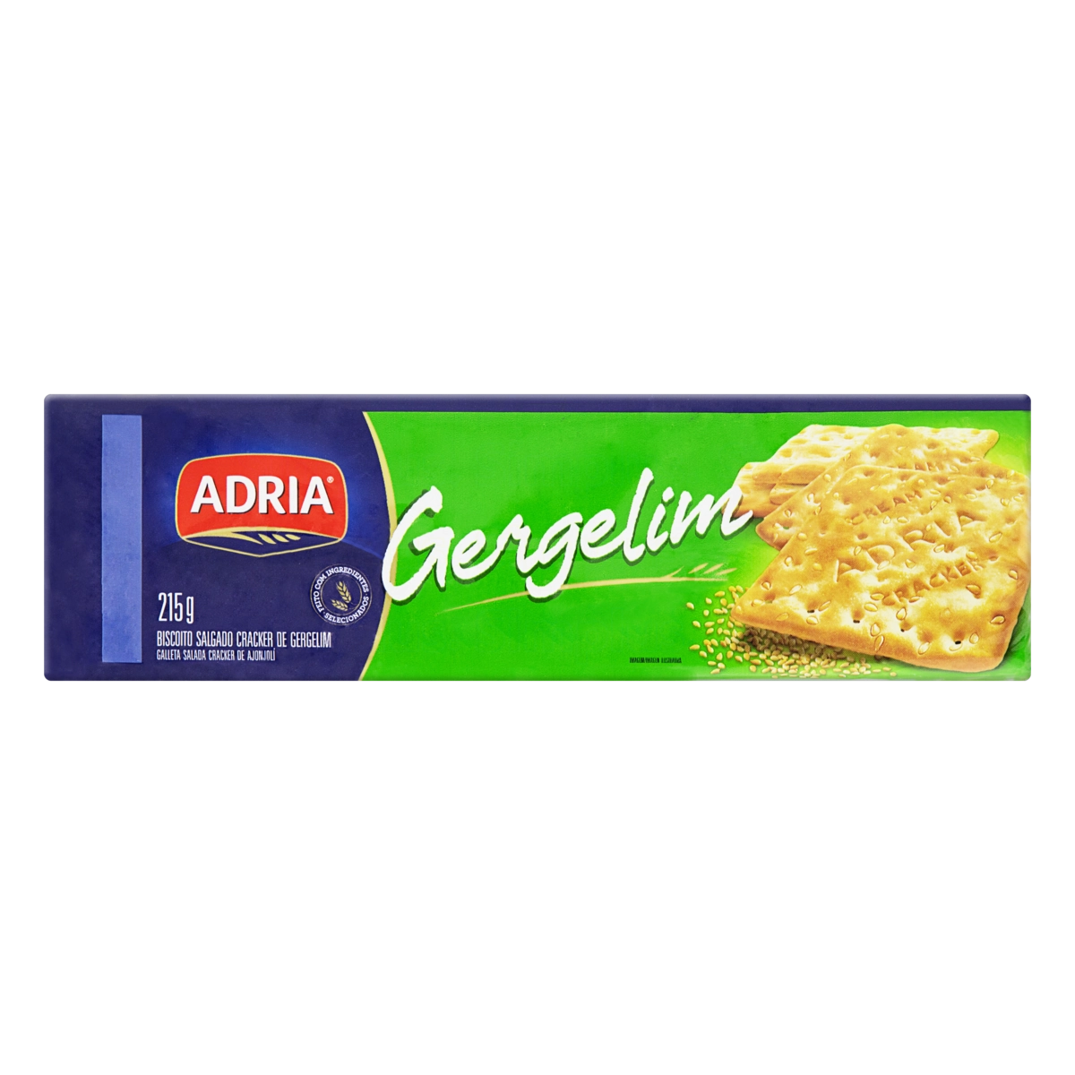 Biscoito Adria Crackers Gergelim
