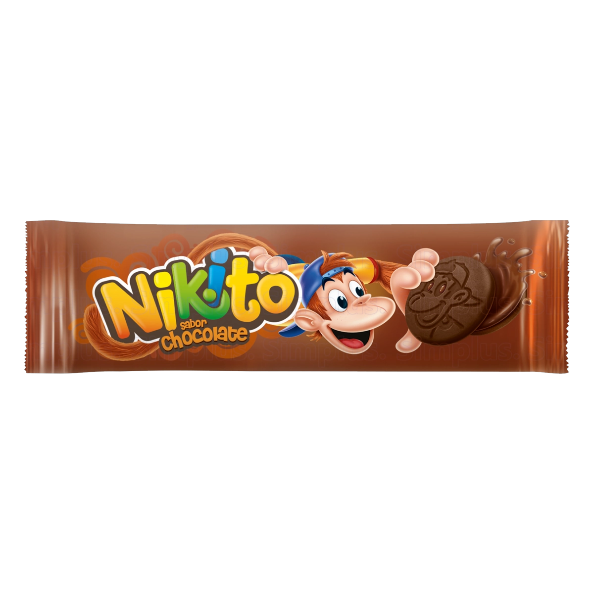 Biscoito Recheio Chocolate Nikito Pacote 62g