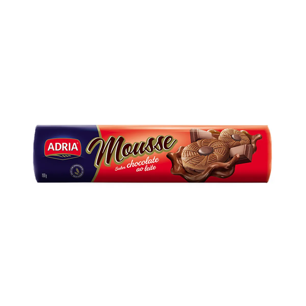 Biscoito Recheado de Chocolate Adria Mousse 150g