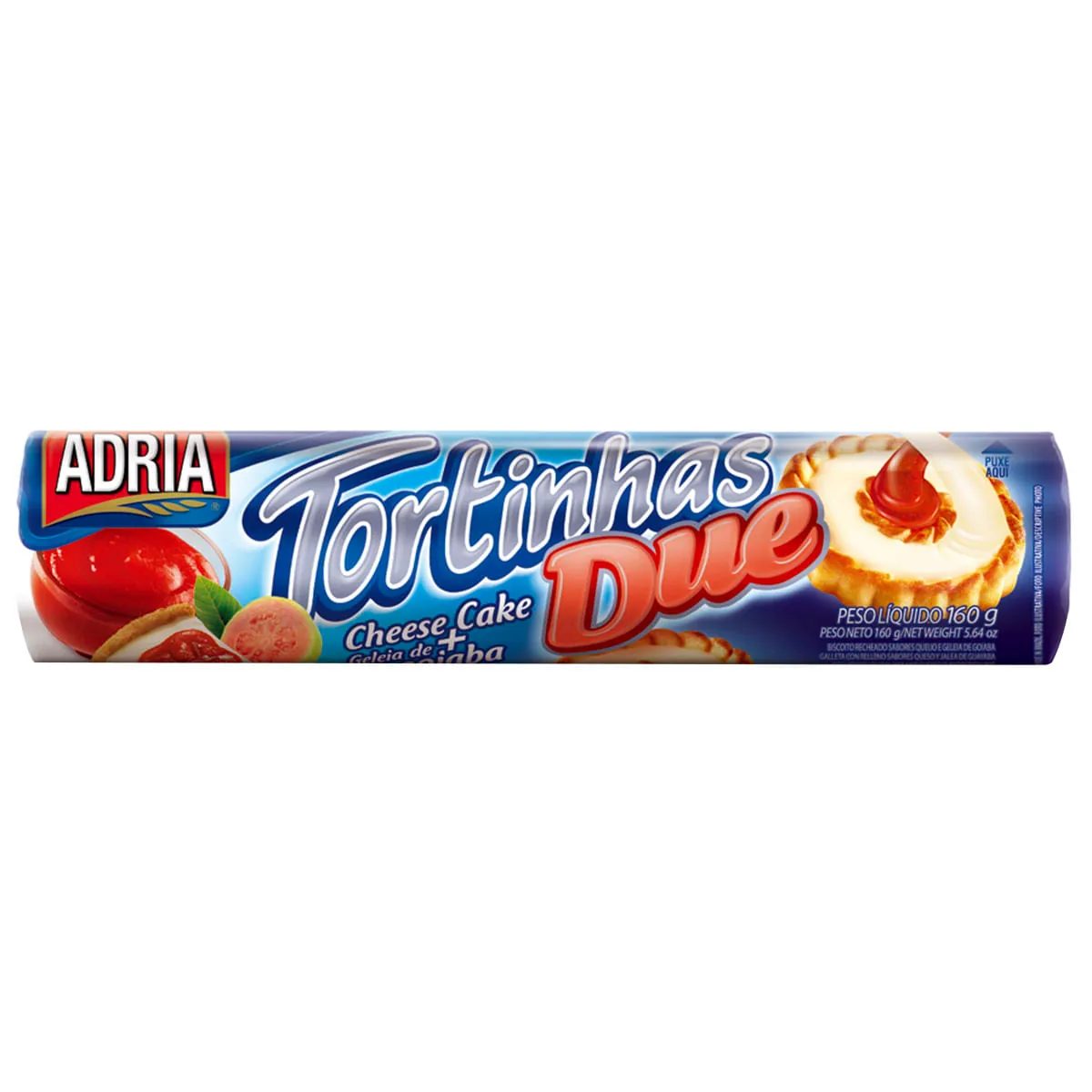 Biscoito Recheado Cheesecake Adria 160g