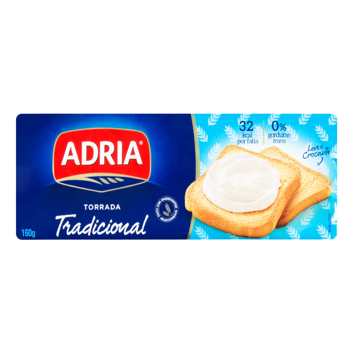 Torrada Tradicional Adria Pacote 160g