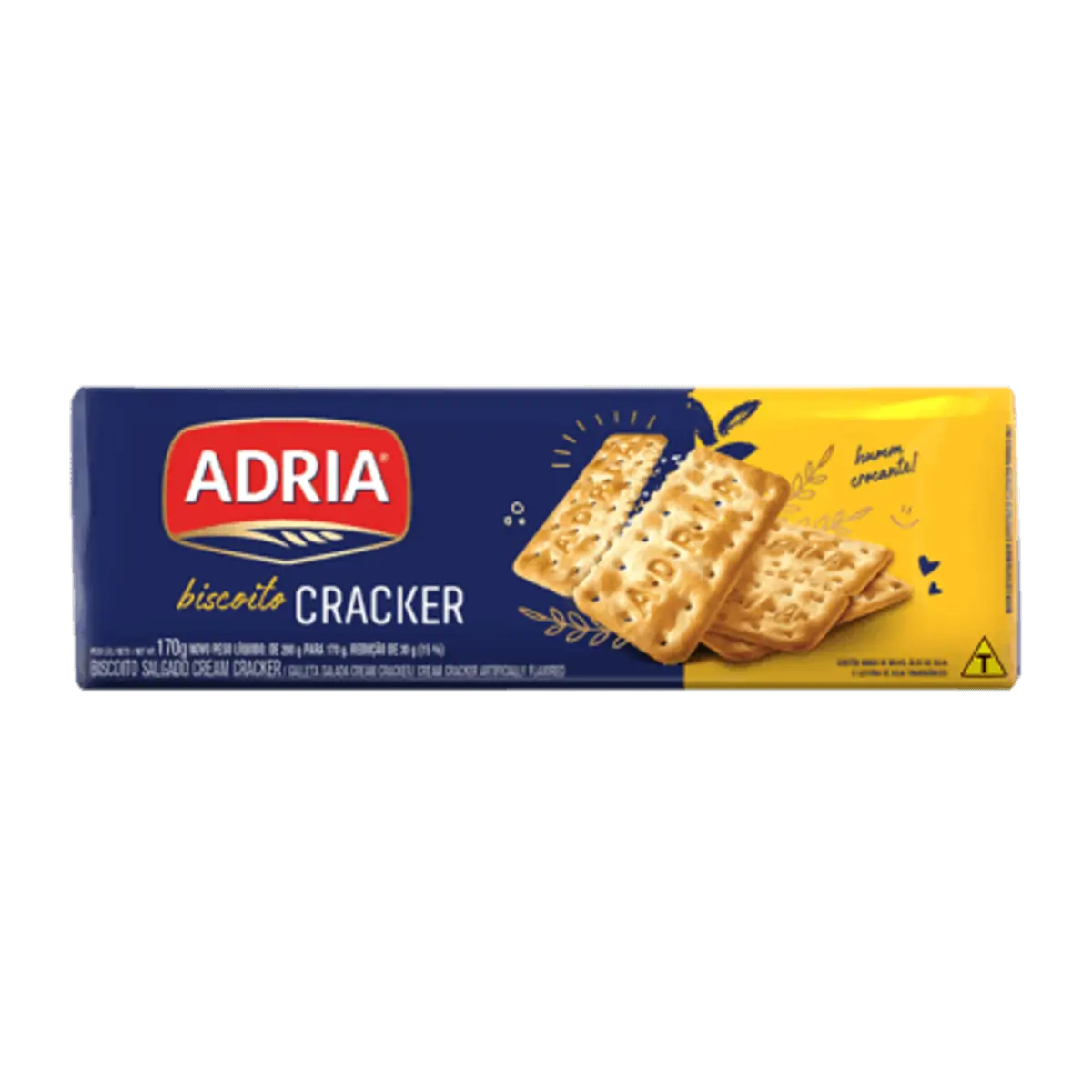 Biscoito Cracker Adria Pacote 170g