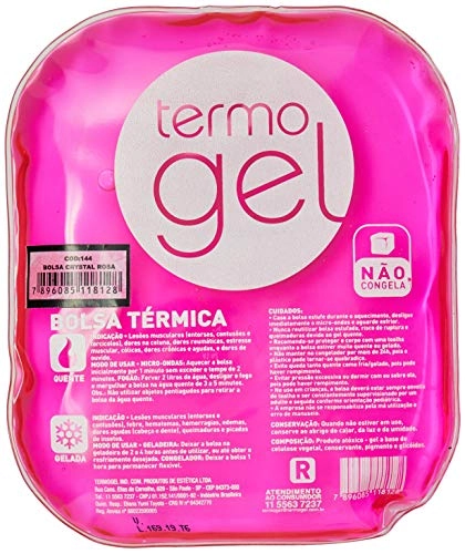 Bolsa Térmica Termo Gel Rosa 17x20 Cm Ref 140