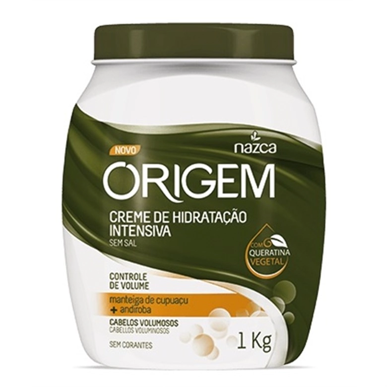 Creme De Hidratação Origem Controle De Volume Pote 1kg