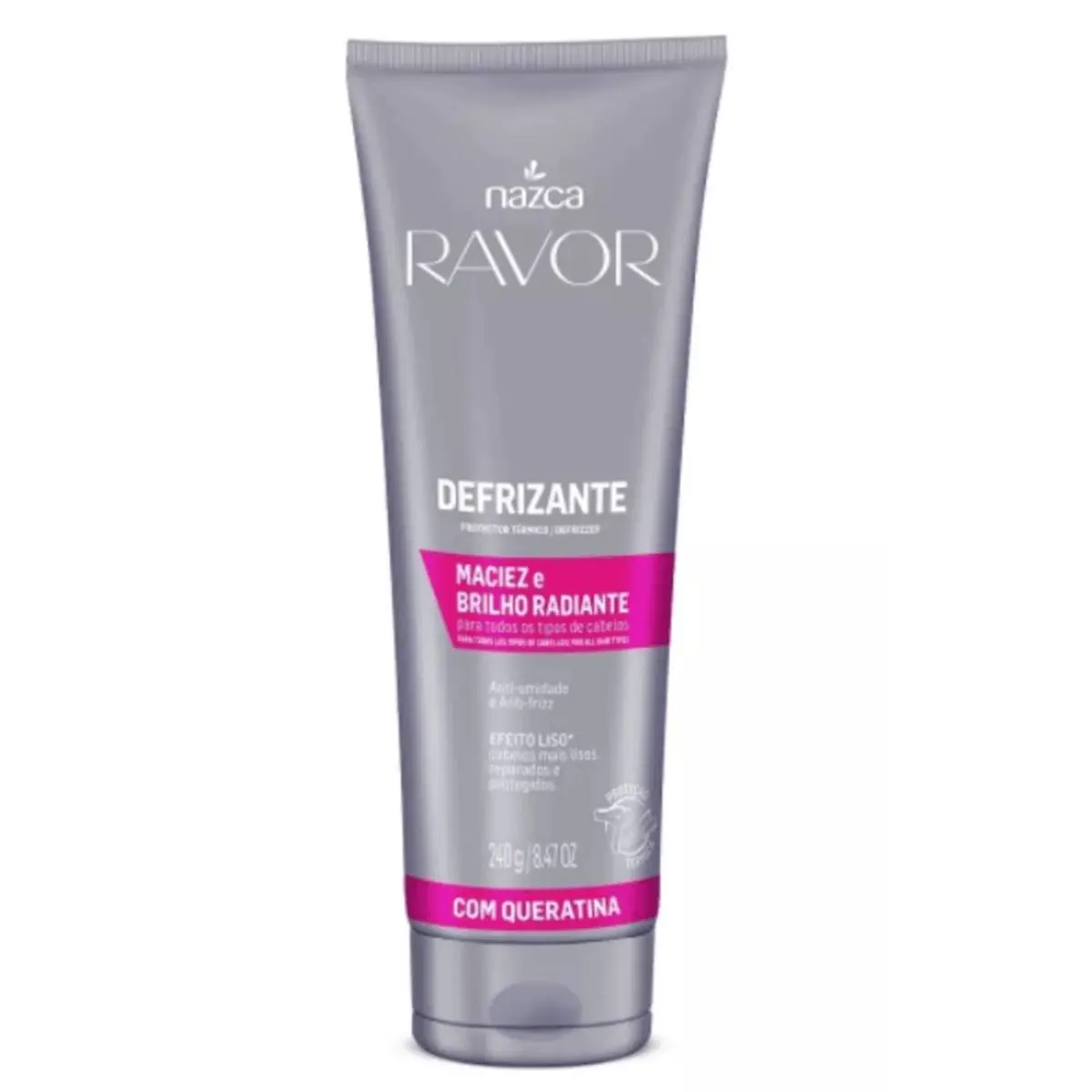 Defrizante Ravor Maciez e Brilho Radiante 240g