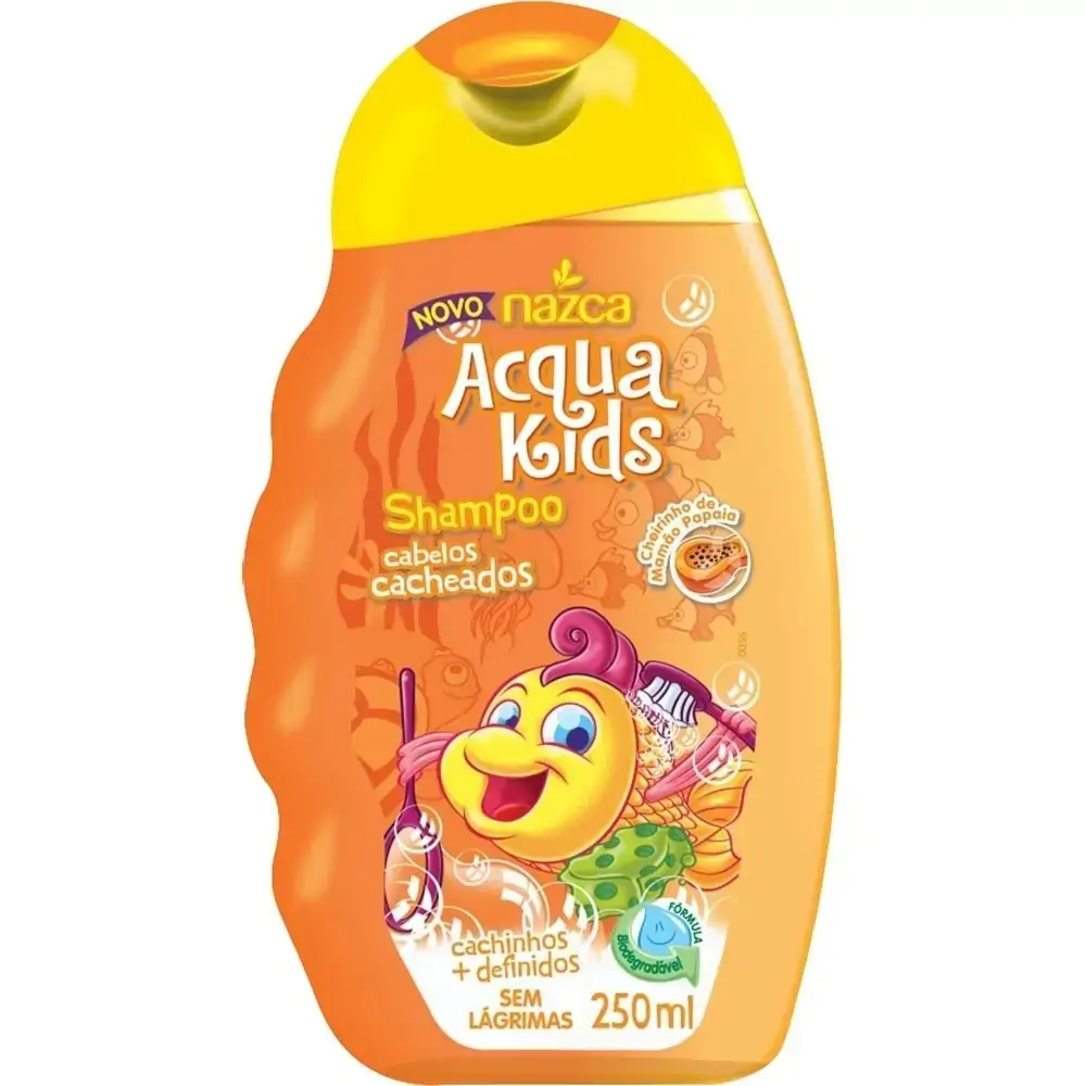 Shampoo Infantil Acqua Kids 250ml Cacho Natural Unit