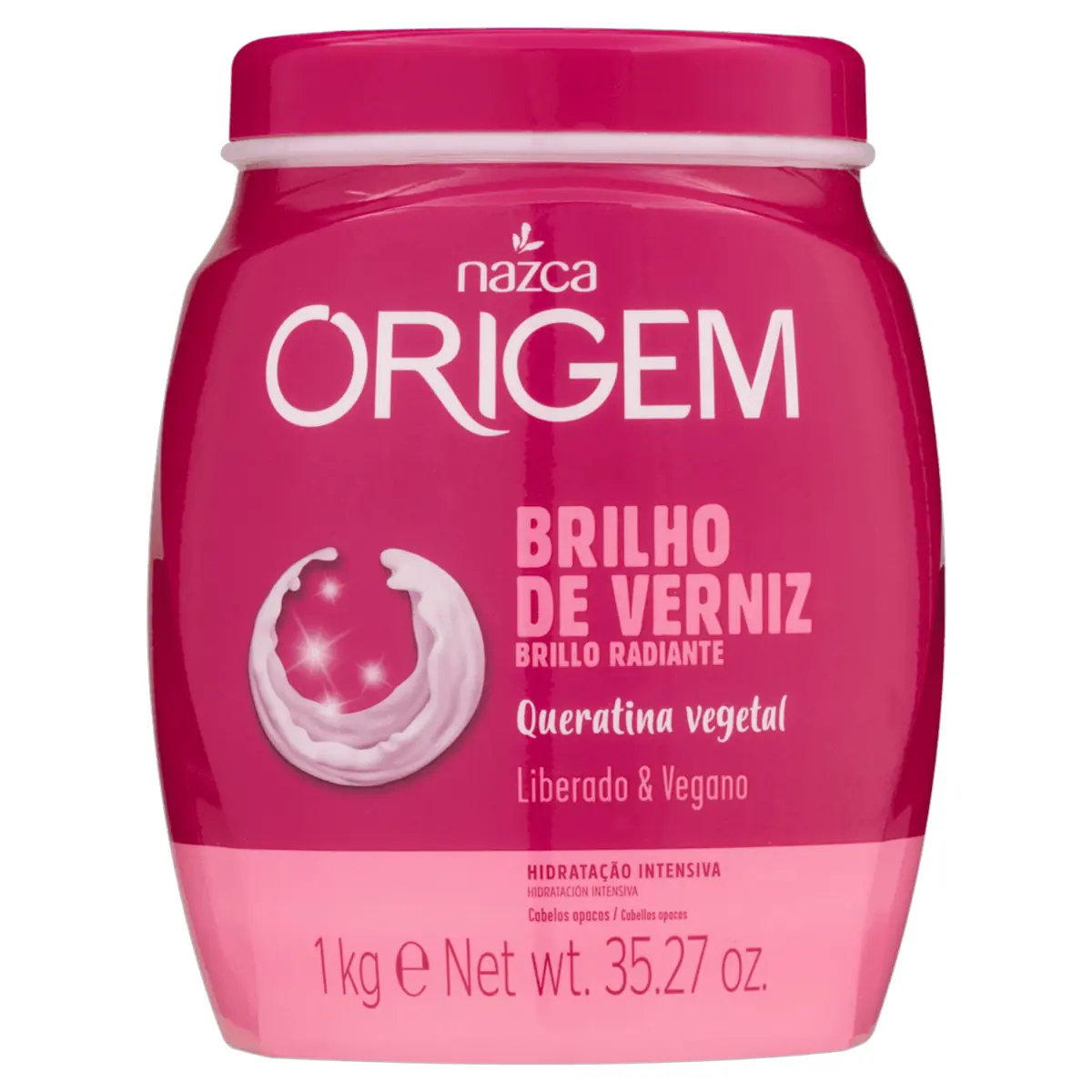 Creme De Hidratação Origem Brilho De Verniz Pote 1kg
