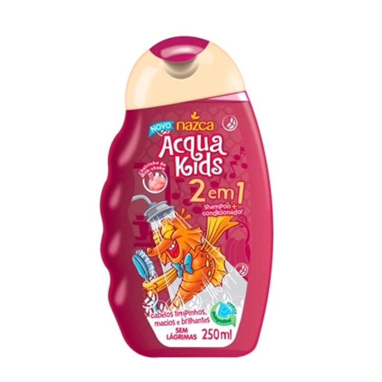 Shampoo 2 Em 1 Milk Shake Acqua Kids Frasco 250ml
