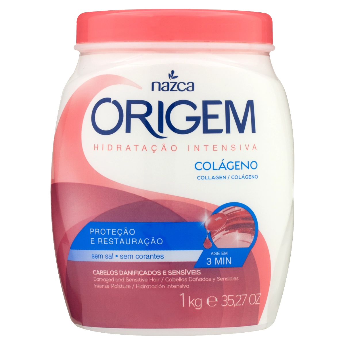 Creme De Hidratação Origem Colágeno Pote 1kg