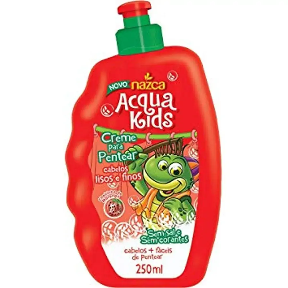 Creme Para Pentear Acqua Kids 250ml Lisos Unit