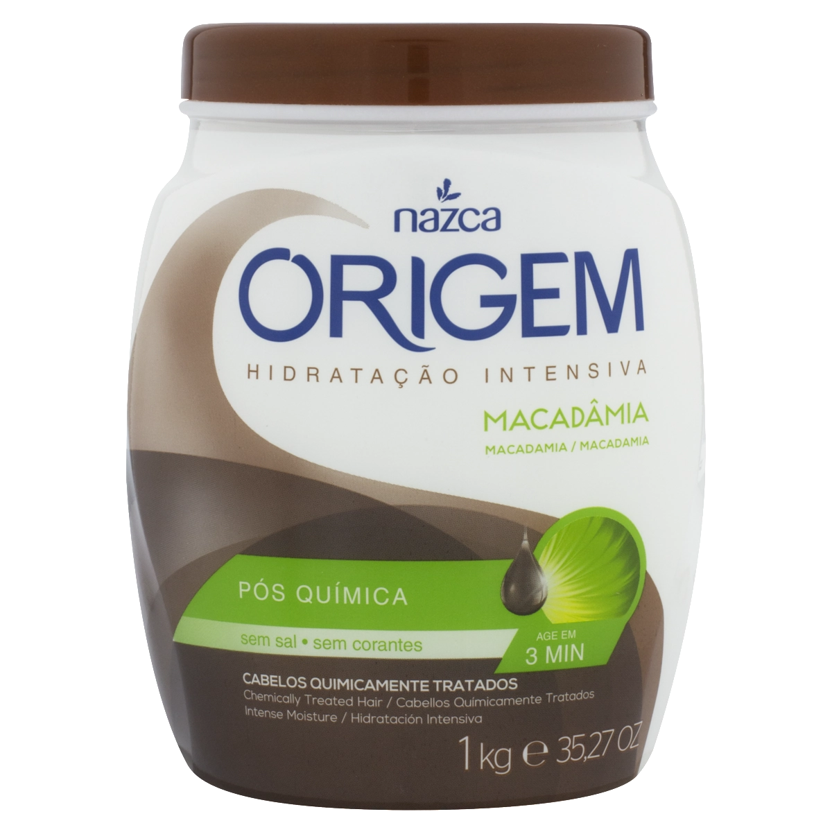 Creme De Hidratação Origem Macadâmia Pote 1kg