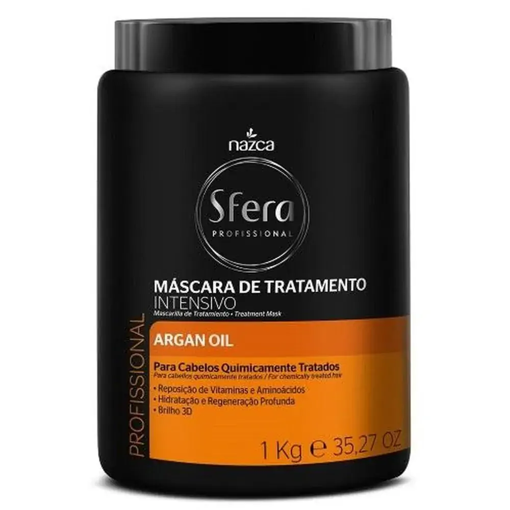 Masc Hidr Sfera Tratamento Argan Oil 1kg