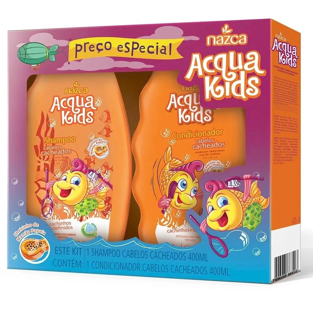Sh Acqua Kids Cacheados 400ml