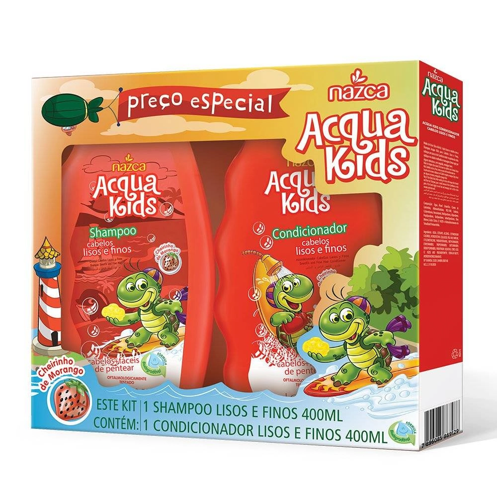 Sh Acqua Kids Lisos E Finos 400ml