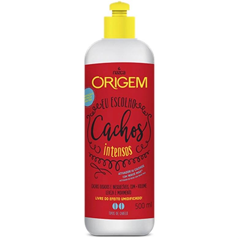 Ativador Cachos Origem 500ml Intenso Unit