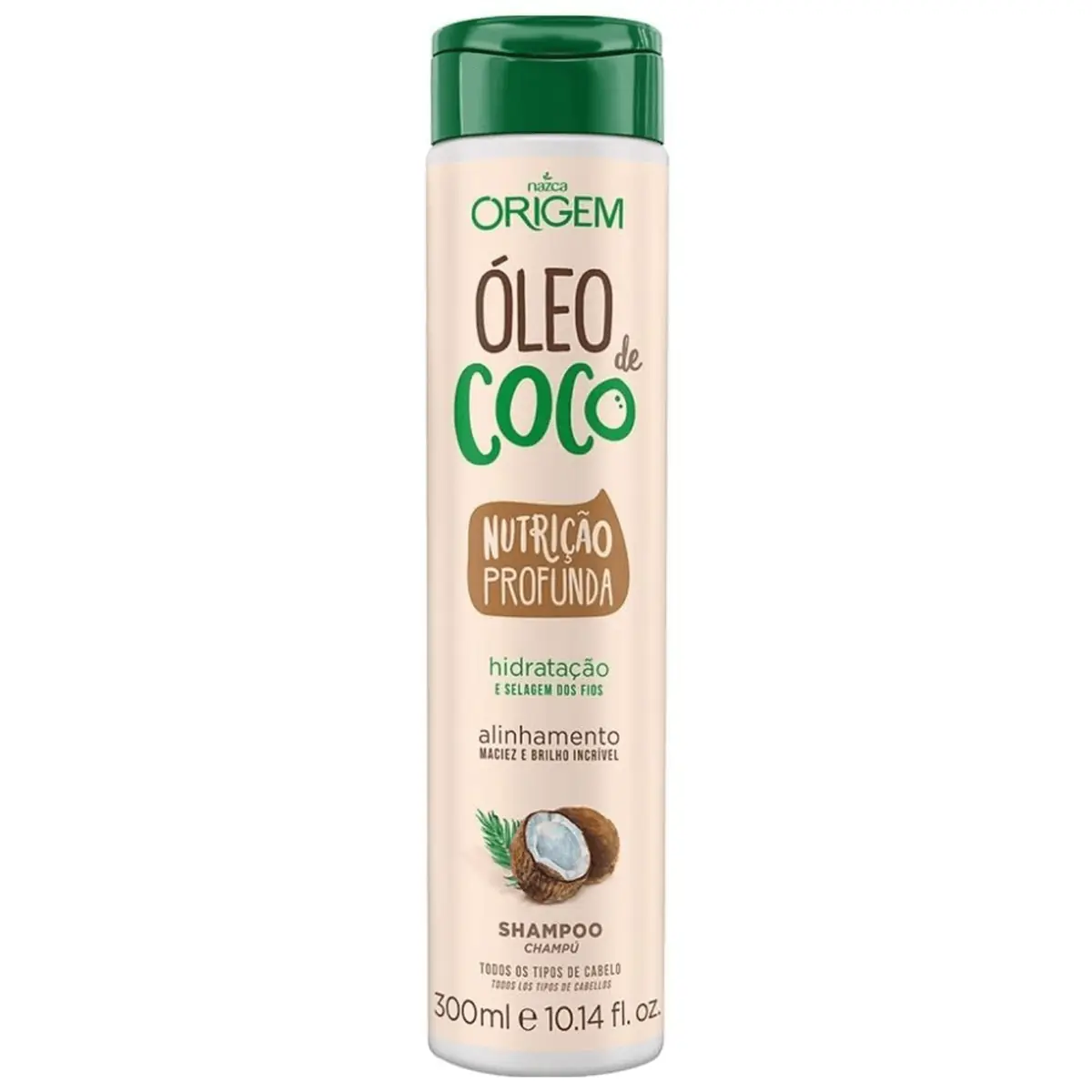 Sh Origem 300ml Oleo Coco